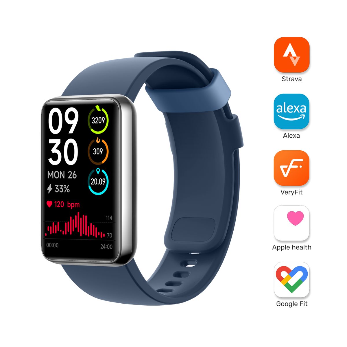 LHOTSE - Banda Smartband Lhotse Flow 3 Blue