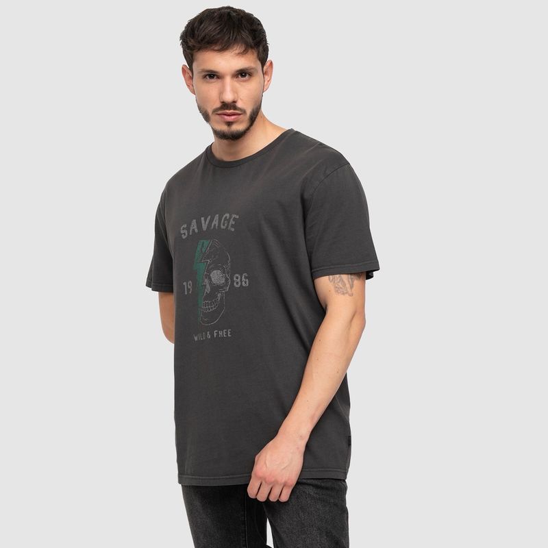 BUBBA - Cotton Tee King Of Black  Black Bubba