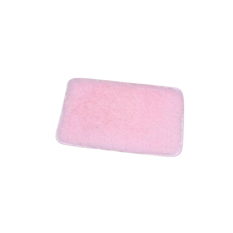GENERICO - Alfombras Peludas Pequeñas De 50cmx70cm Unicolor