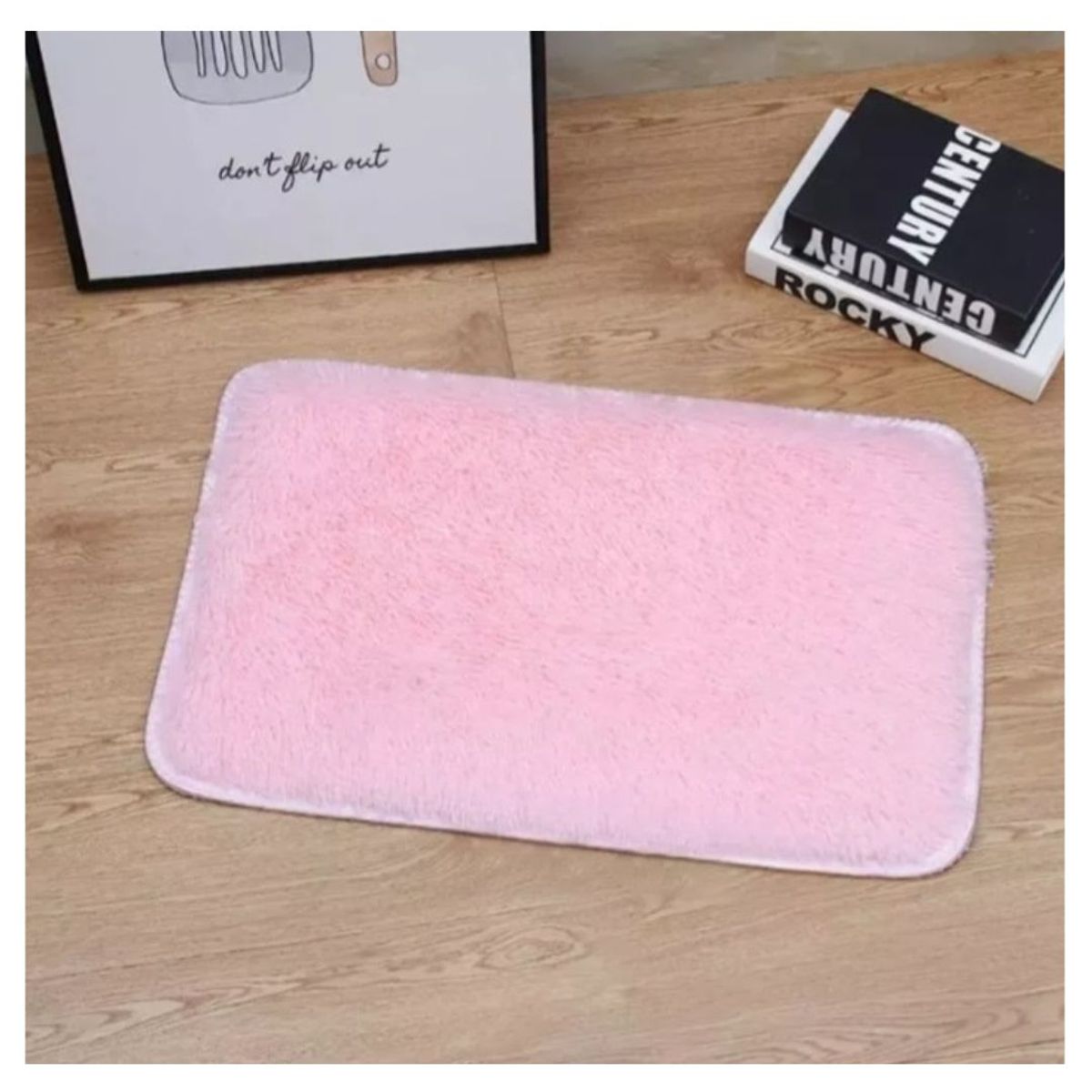 GENERICO - Alfombras Peludas Pequeñas De 50cmx70cm Unicolor