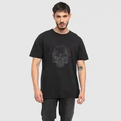 BUBBA - Cotton Tee Die Trying Black Black
