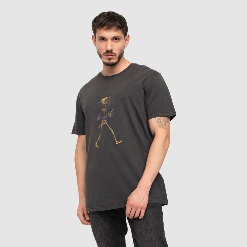BUBBA - Cotton Tee Don'T Look Back Black  Black Bubba_.