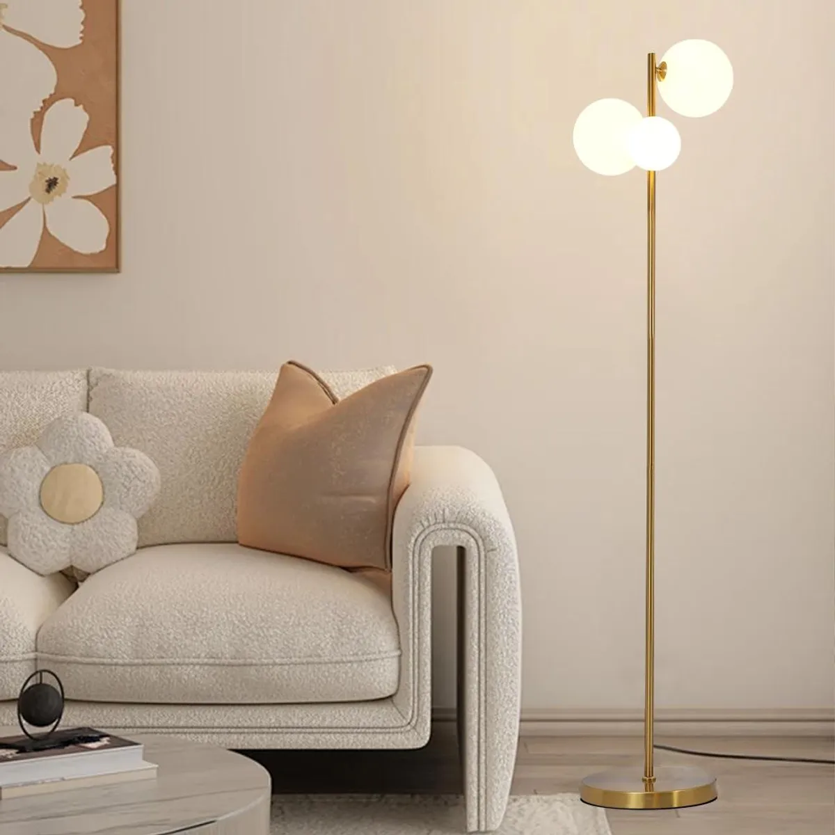 BOSCO - LAMPARA DE PIE ORB 3XG9 BOSCO