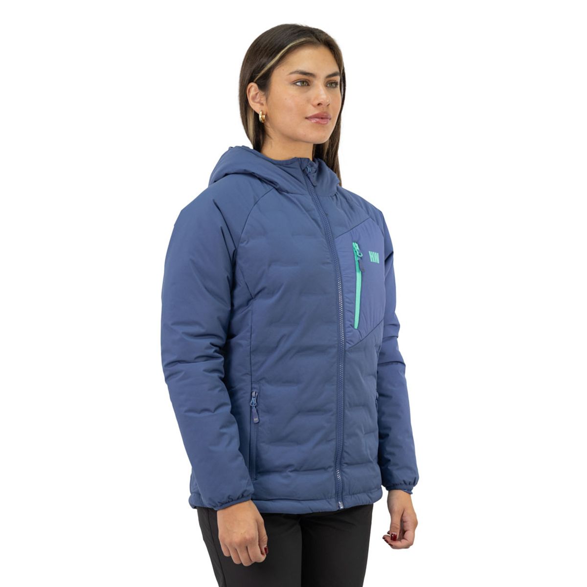 HARDWORK - Parka Insulada HW Explorer Mujer Deep Blue