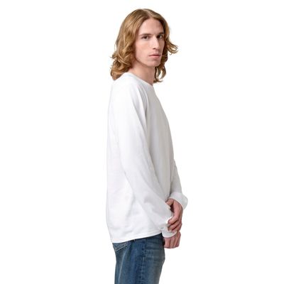 Imagen 2 del producto Polera Hombre Regular Fit Lisa ML Blanco