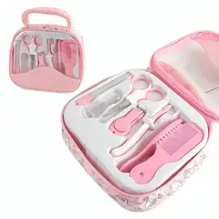 OEM - Set De Cuidados Para Bebe Manicure 7 Pcs Con bolso