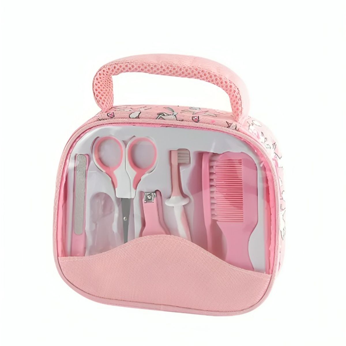 OEM - Set De Cuidados Para Bebe Manicure 7 Pcs Con bolso
