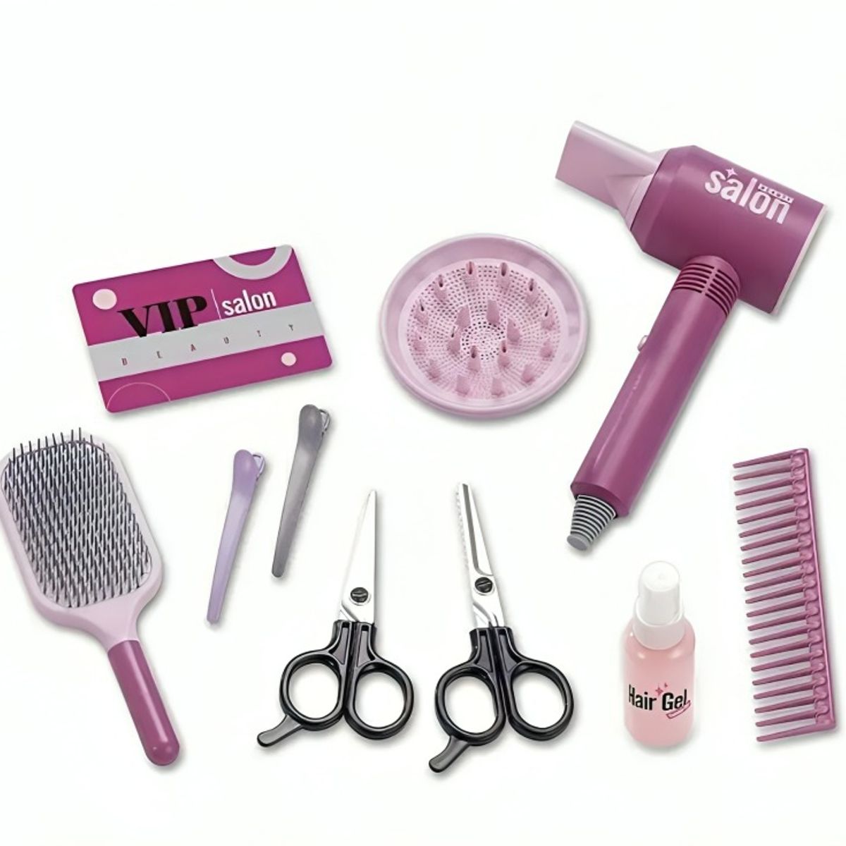 OEM - Set De Peluqueria Juego De Simulacion Para Niñas Juguetes