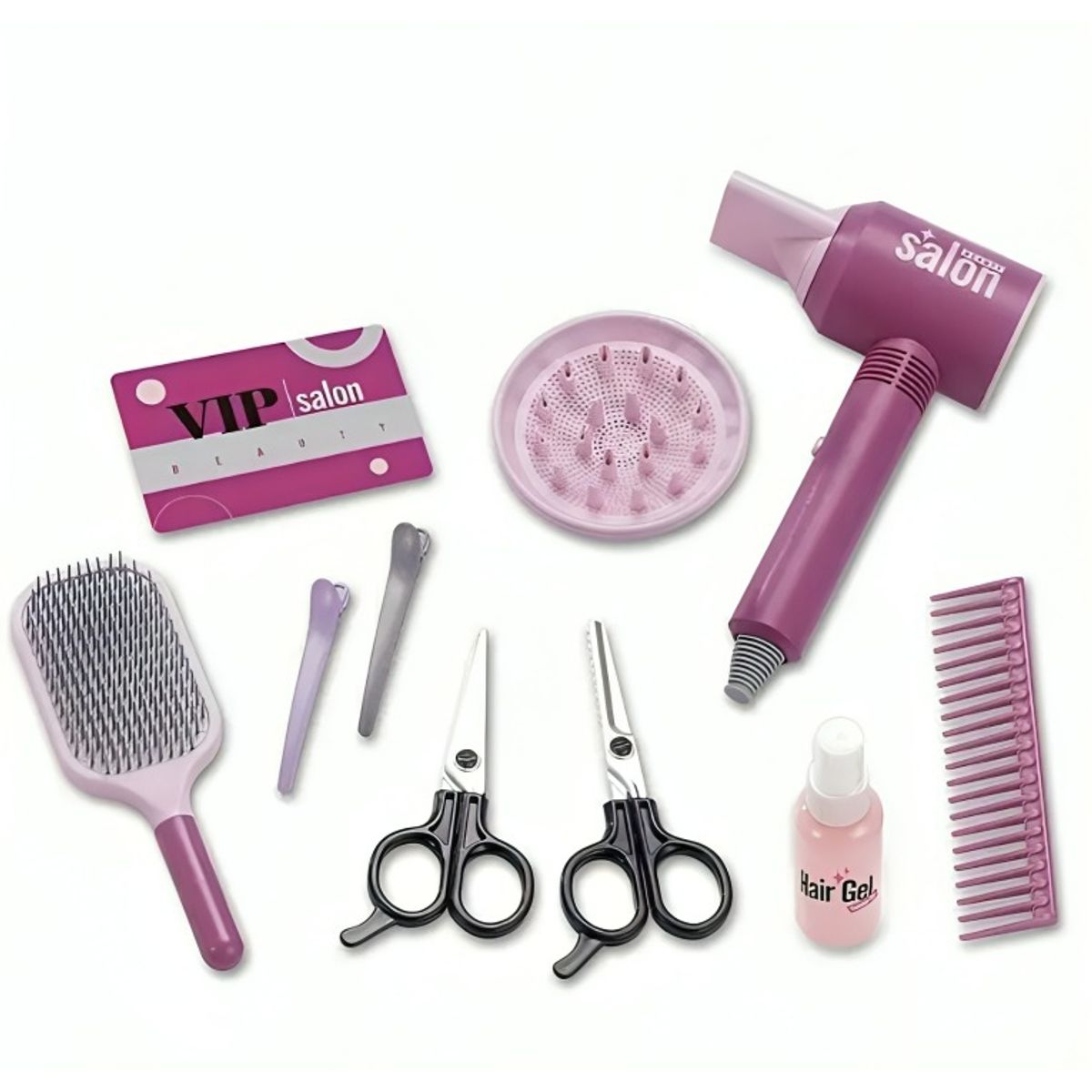 OEM - Set De Peluqueria Juego De Simulacion Para Niñas Juguetes