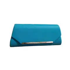 GENERICO - Cartera Azul en Semicuero Azul