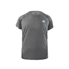 HARDWORK - Polera Dry Fit Hw Spx Manga Corta Hombre Carbon Grey