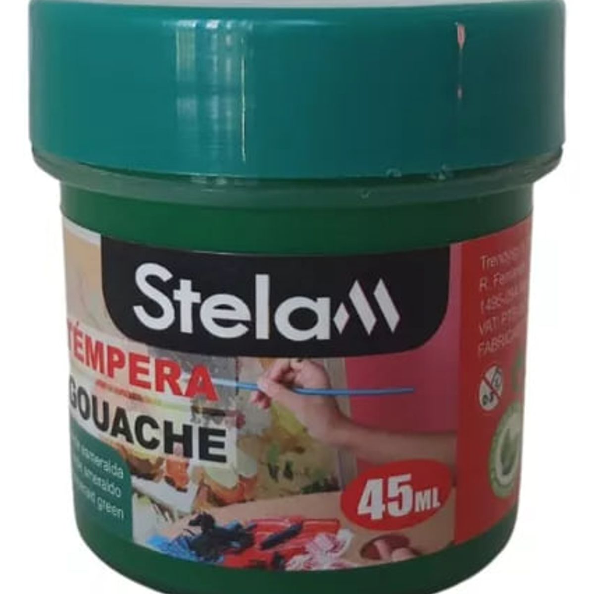 GENERICO - Tempera Gouache De Colores Vibrantes De 45 ml Cada Uno