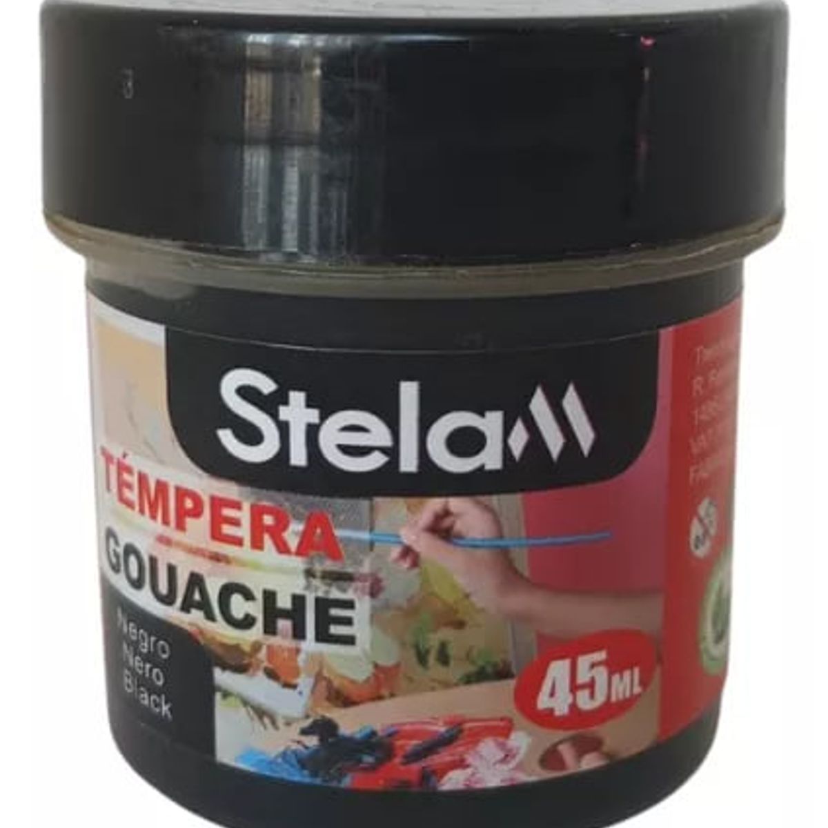 GENERICO - Tempera Gouache De Colores Vibrantes De 45 ml Cada Uno