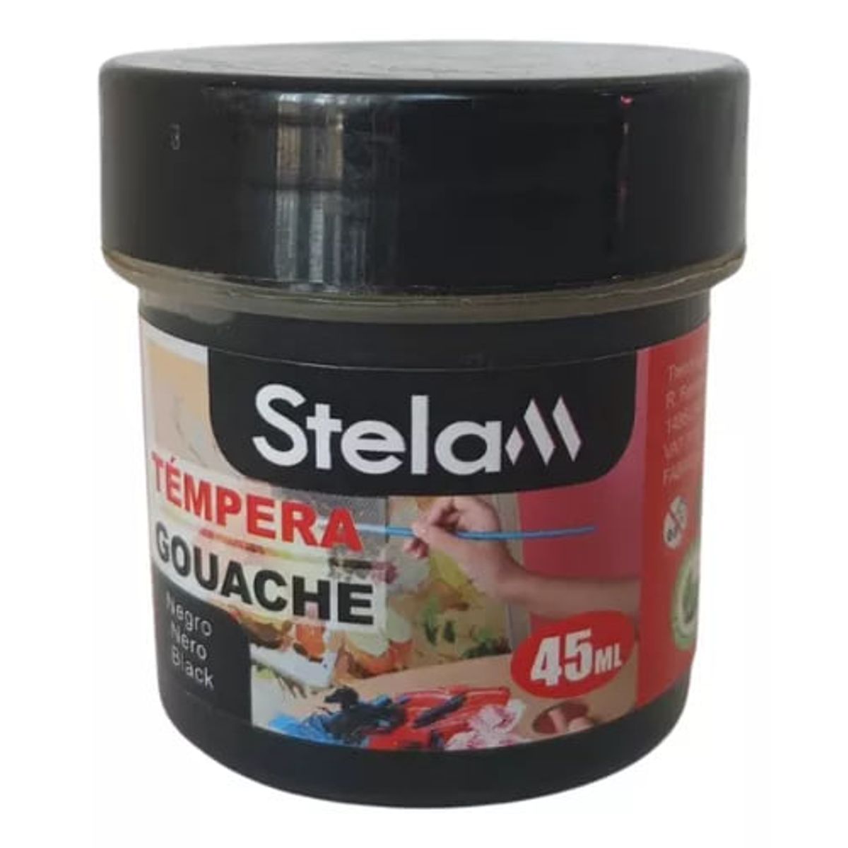 GENERICO - Tempera Gouache De Colores Vibrantes De 45 ml Cada Uno