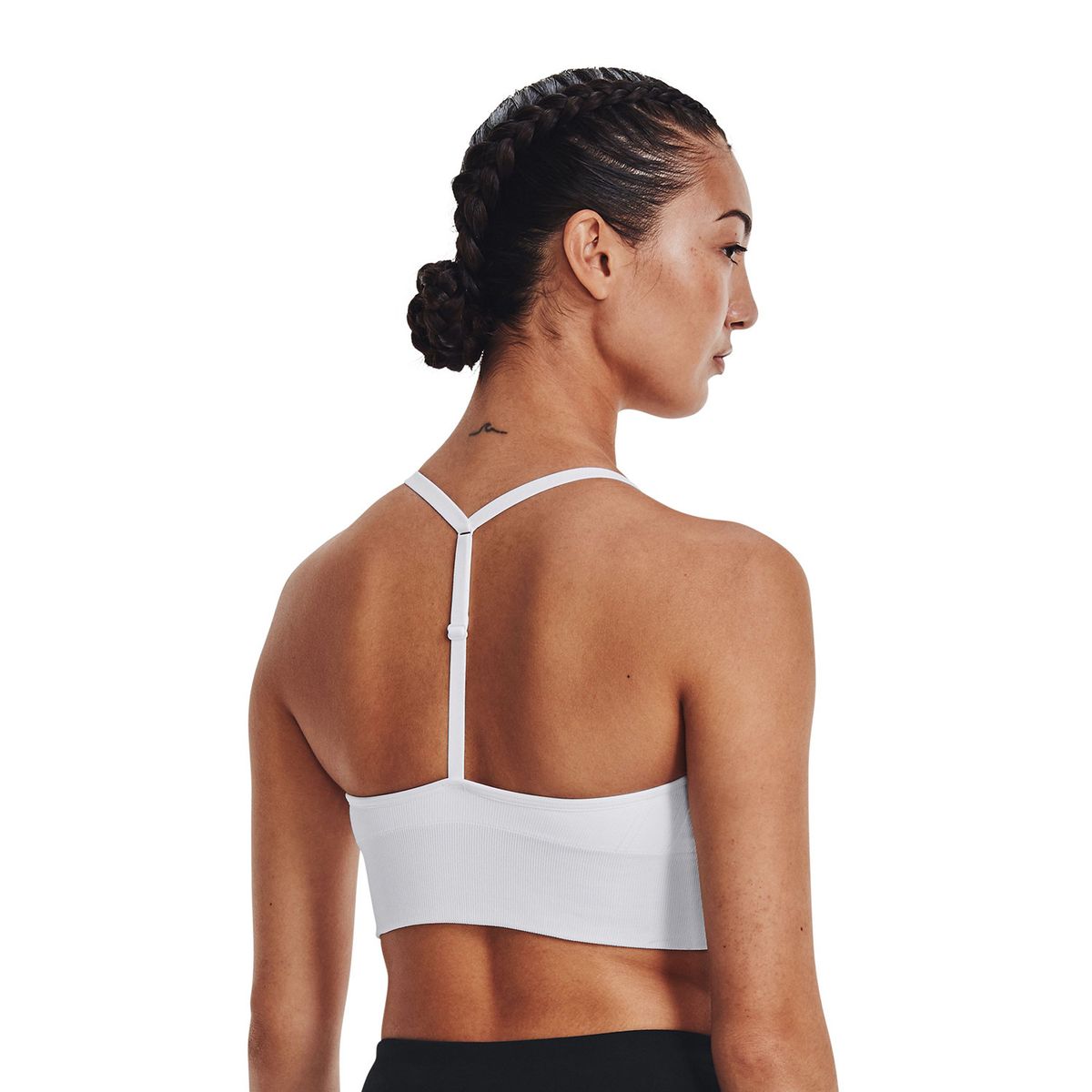 UNDER ARMOUR - Sostén Deportivo UA Seamless Mujer Blanco UNDER ARMOUR