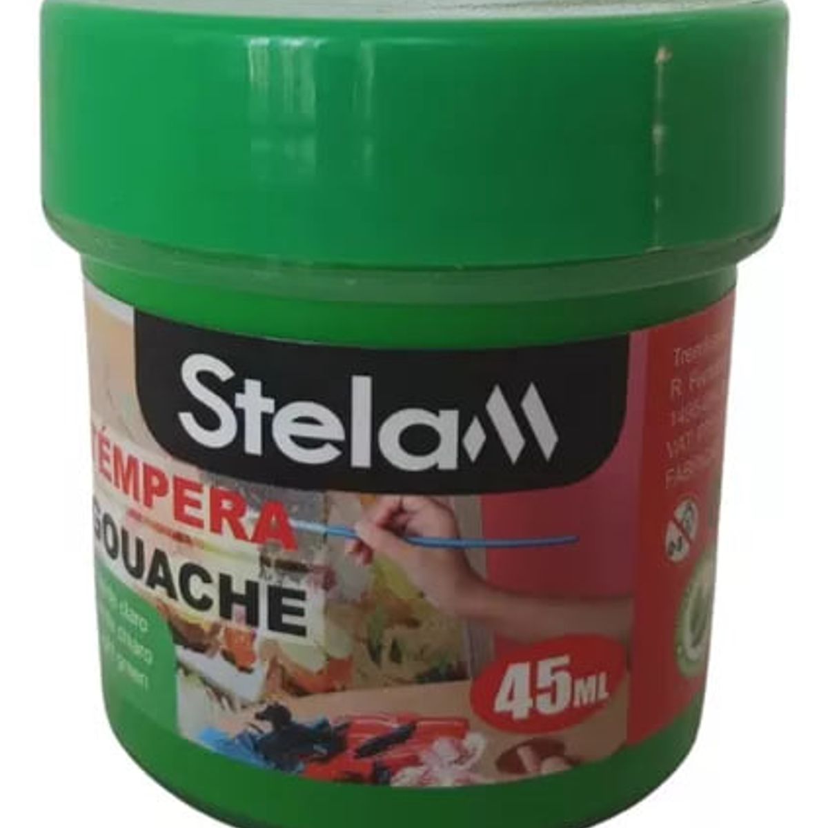 GENERICO - Tempera Gouache De Colores Vibrantes De 45 ml Cada Uno