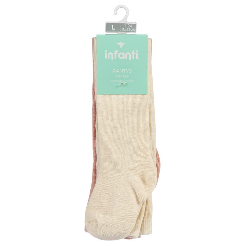 INFANTI - Bipack Panty Ballerinas IINFANTI - Rosado