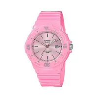 Reloj Lrw-200h-4e4vdf Cuarzo Mujer Color Rosa