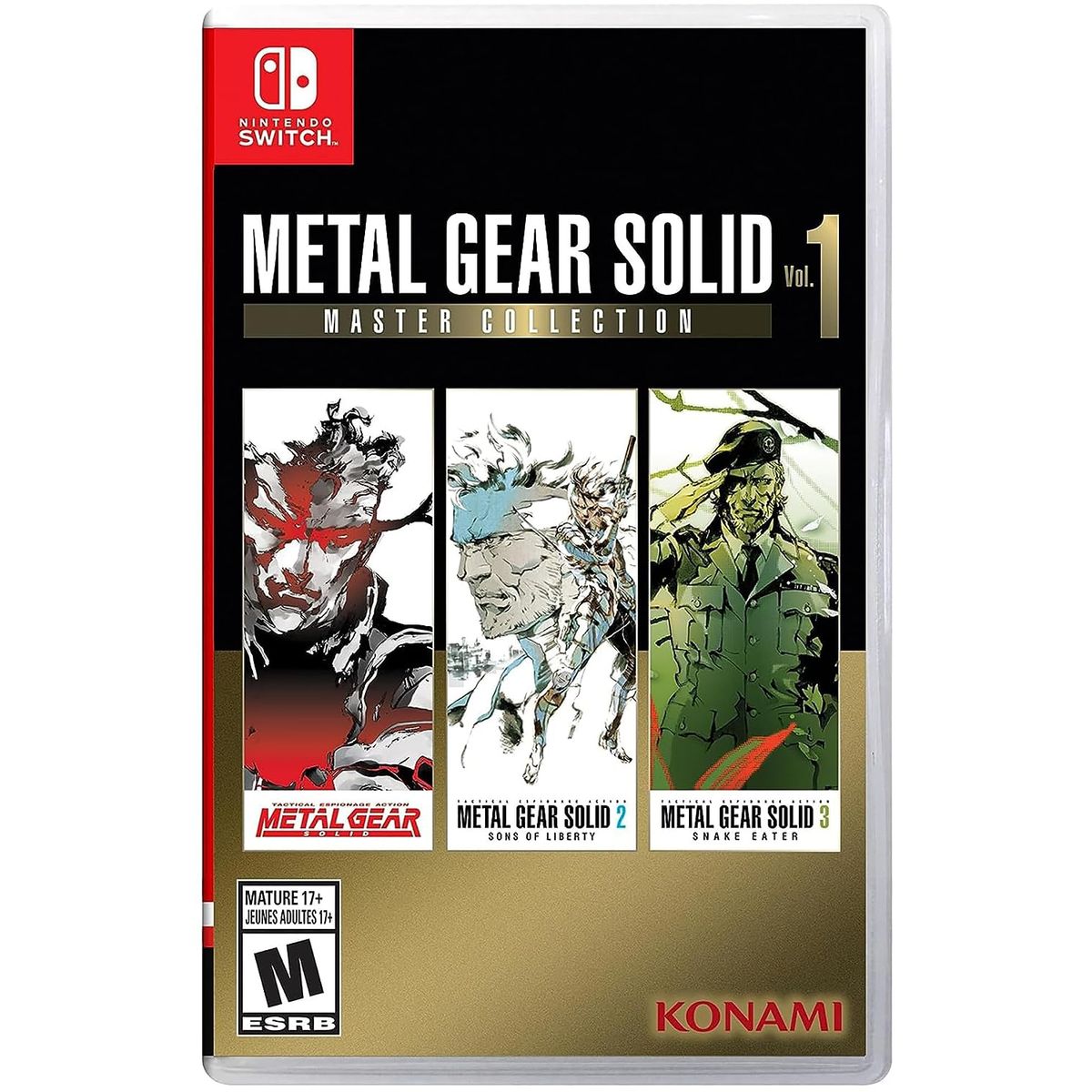 KONAMI - METAL GEAR SOLID MASTER COLLECTION VOL 1-SWITCH