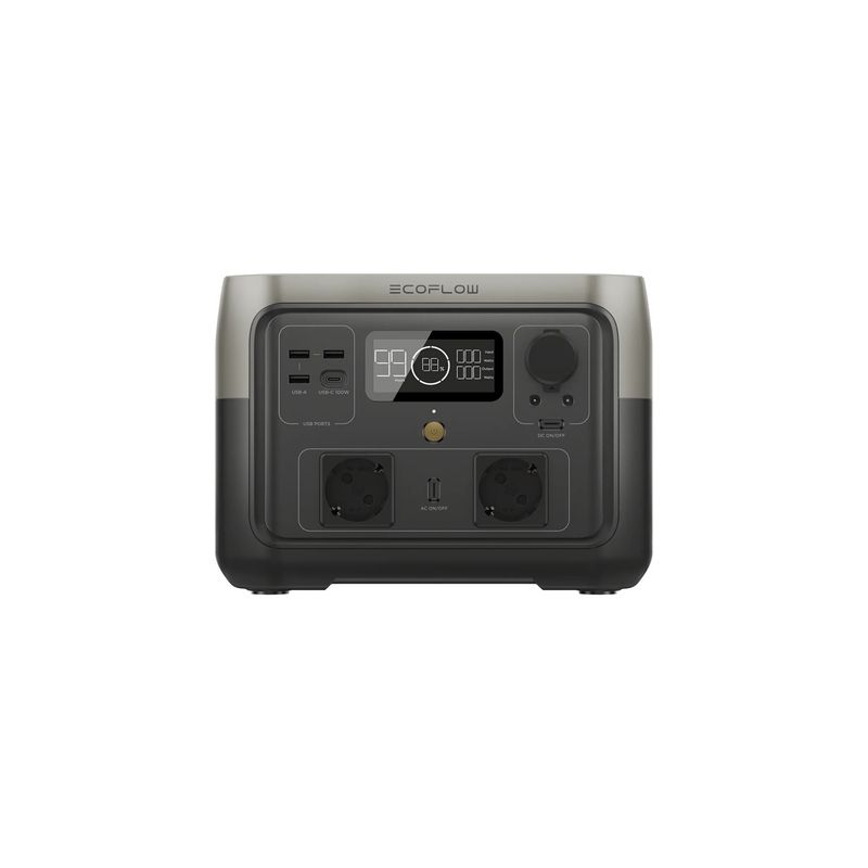 ECOFLOW - Estación de energía portátil EcoFlow RIVER 2 Max 500W