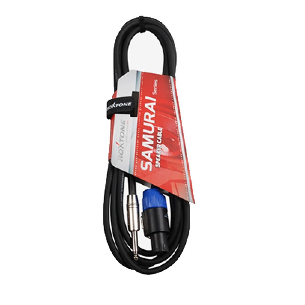 GENERICO - Cable speakon 4 polos hembra a jack mono de 6,3 mm 5 metros