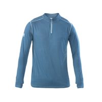 Polera Dry Fit HW SPX Manga Larga Hombre Deep Blue