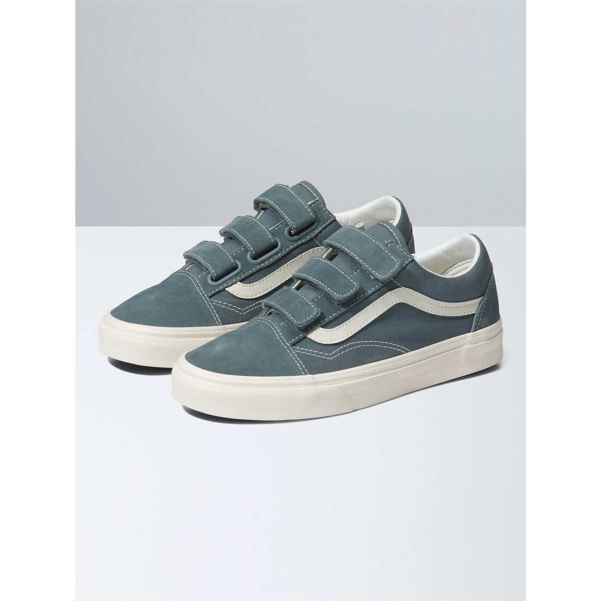 VANS - Zapatilla Urbana C/Velcro Unisex Old Skool V Azul VANS