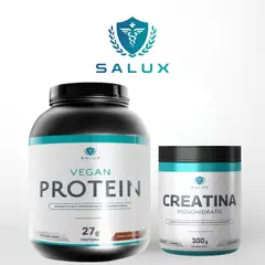 GENERICO - Proteína Vegana 1kg + Creatina monohidratada 300g Salux