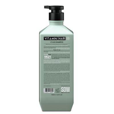 Imagen 2 del producto Vitamin Shampoo 1000 ML SOW.
