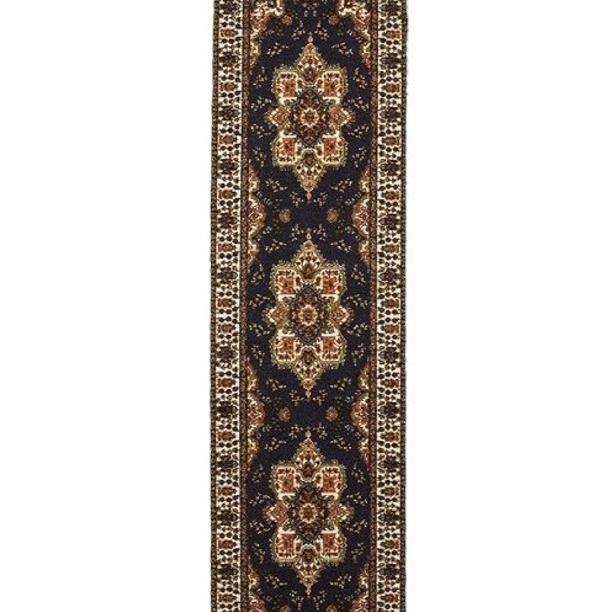 MROTTO - Alfombra Pasillo Negro 70 cm x 5 metros con Goma Sin Overlock