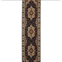 MROTTO - Alfombra Pasillo Negro 70 cm x 5 metros con Goma Sin Overlock