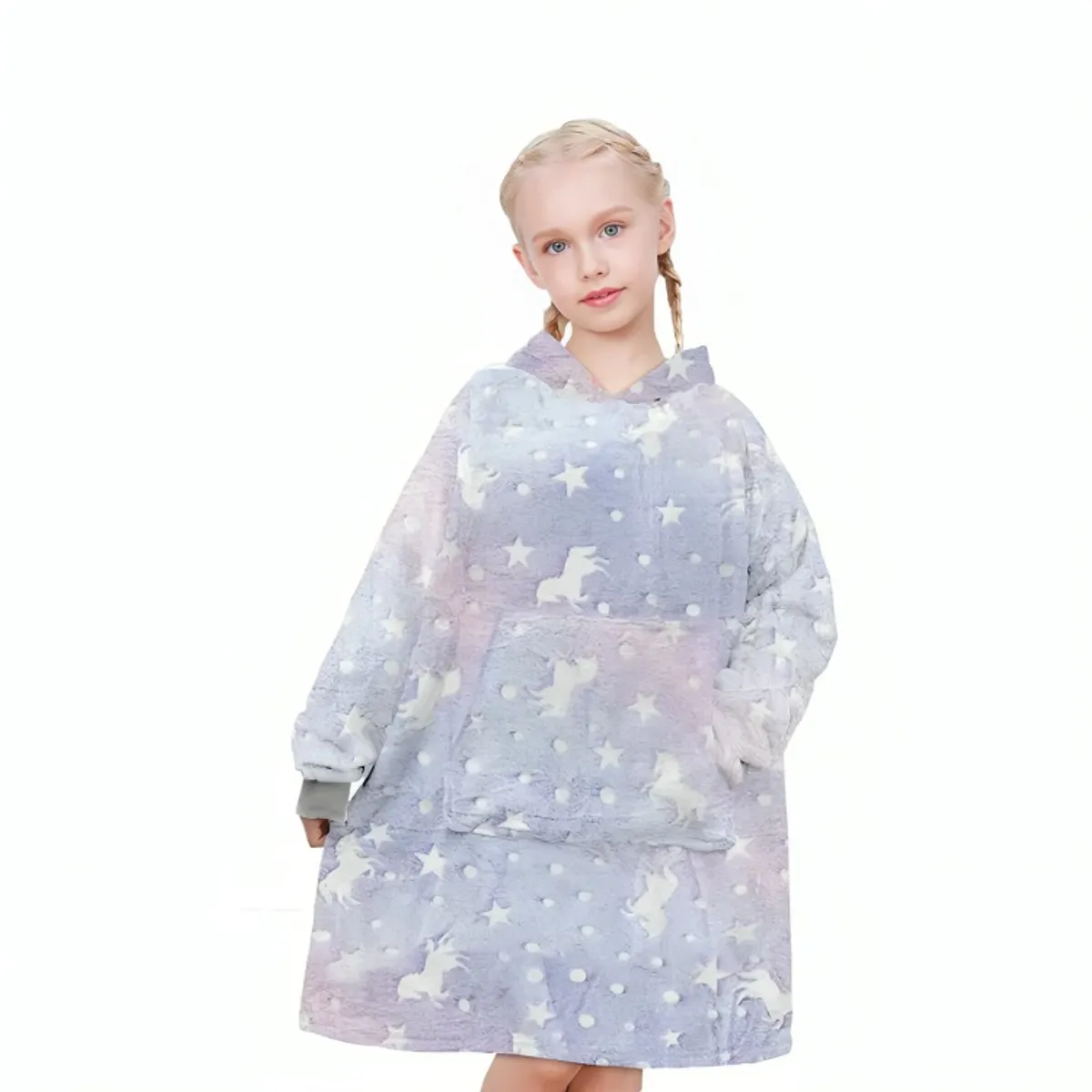 OEM - Polerón De Franela Con Capucha Para Niños Luminoso Diseños