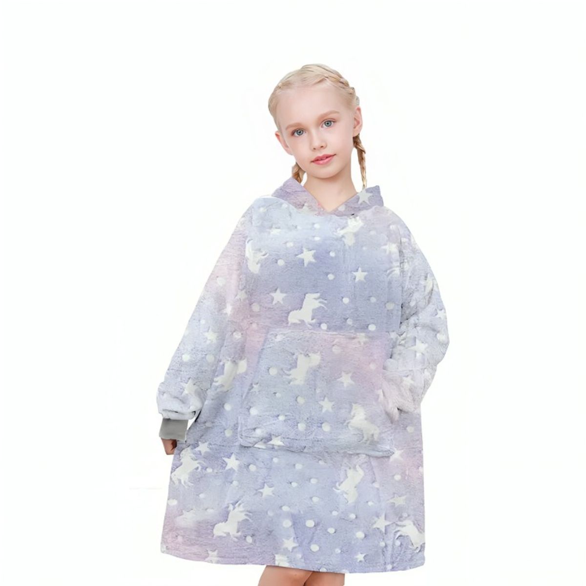 OEM - Polerón De Franela Con Capucha Para Niños Luminoso Diseños