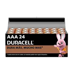 DURACELL - Pack 24 Pilas Aaa Alcalina Caja