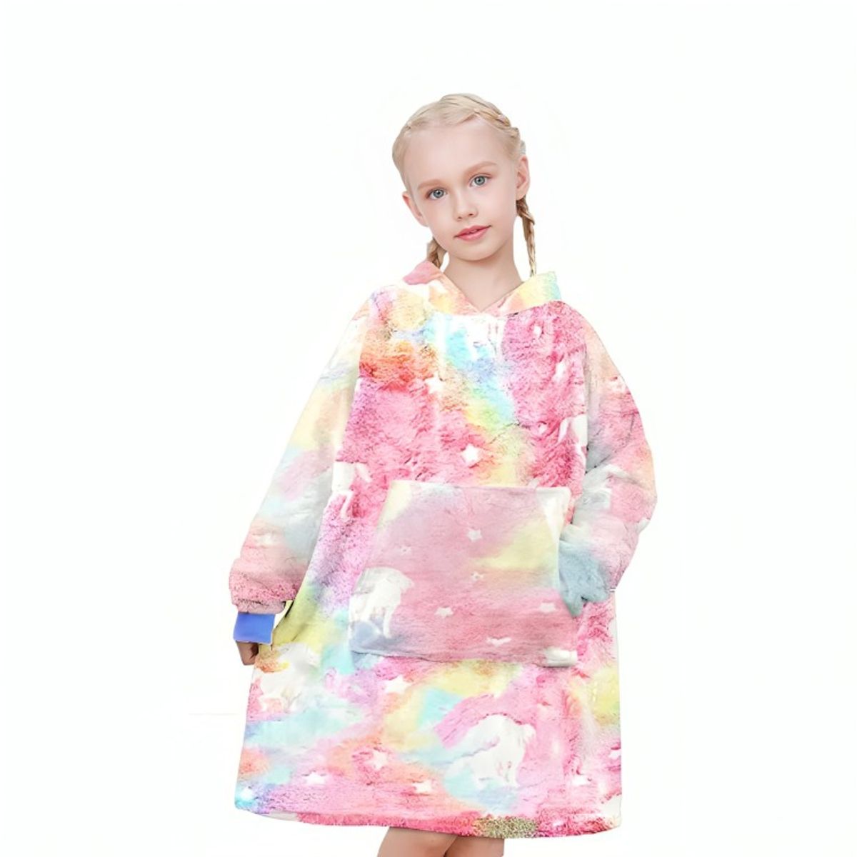 OEM - Polerón De Franela Con Capucha Para Niños Luminoso Diseños