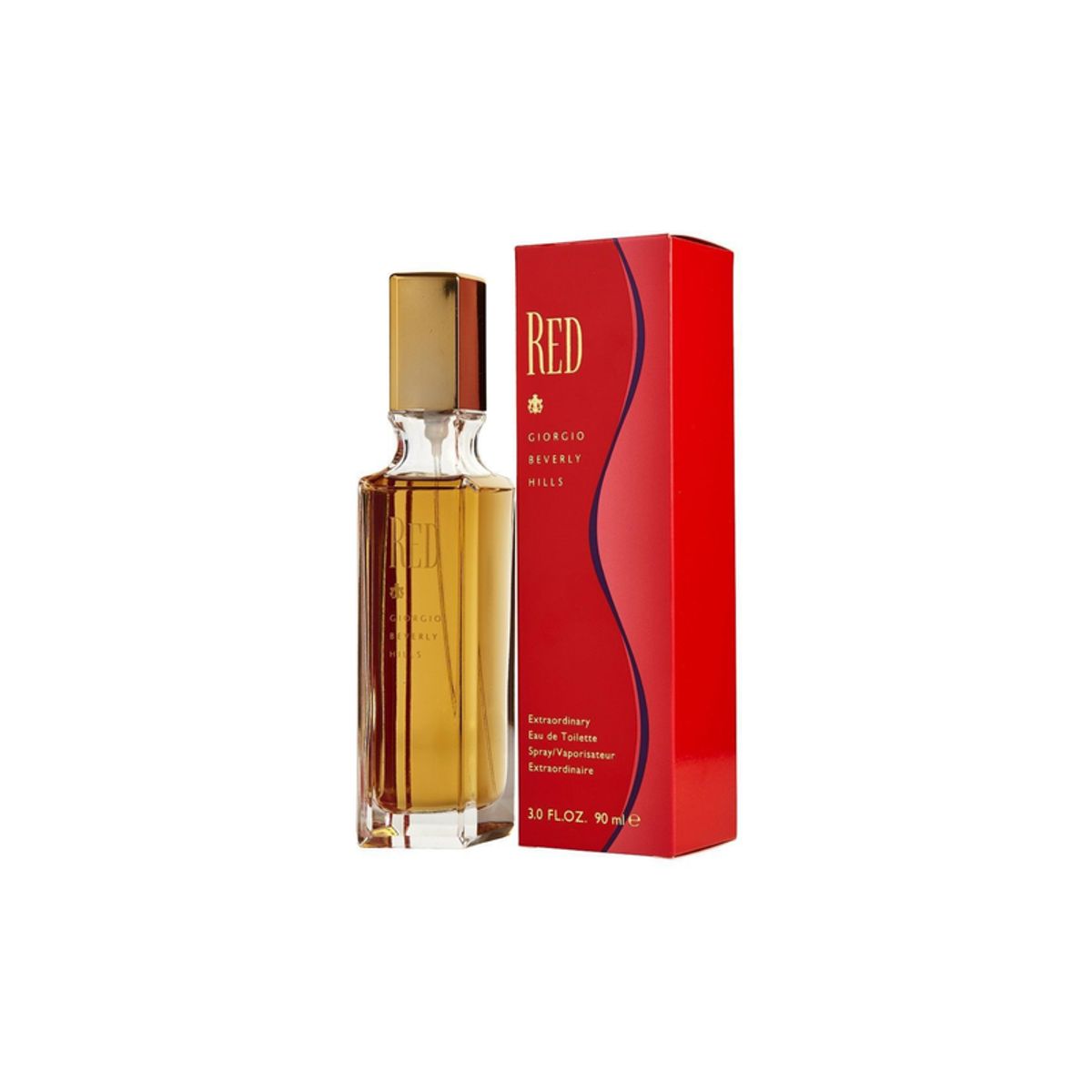 GIORGIO BEVERLY HILLS - BEVERLY HILLS GIORGIO RED EDT 90 ML MUJER