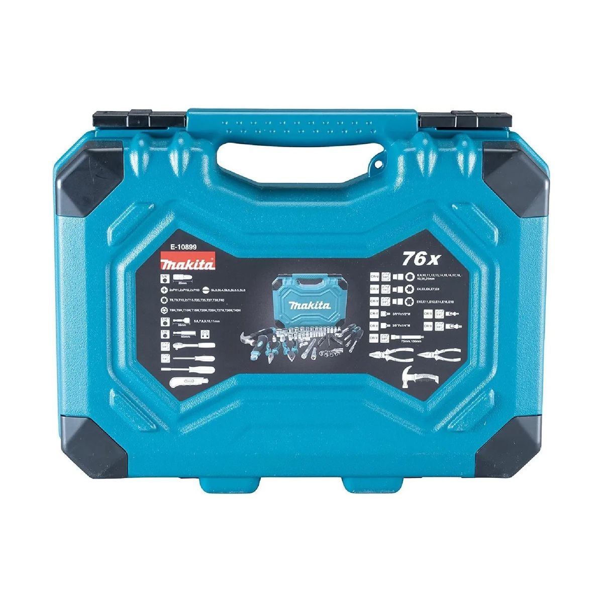 MAKITA - Juego De Herramientas Manuales 76 Piezas E-10899 Makita