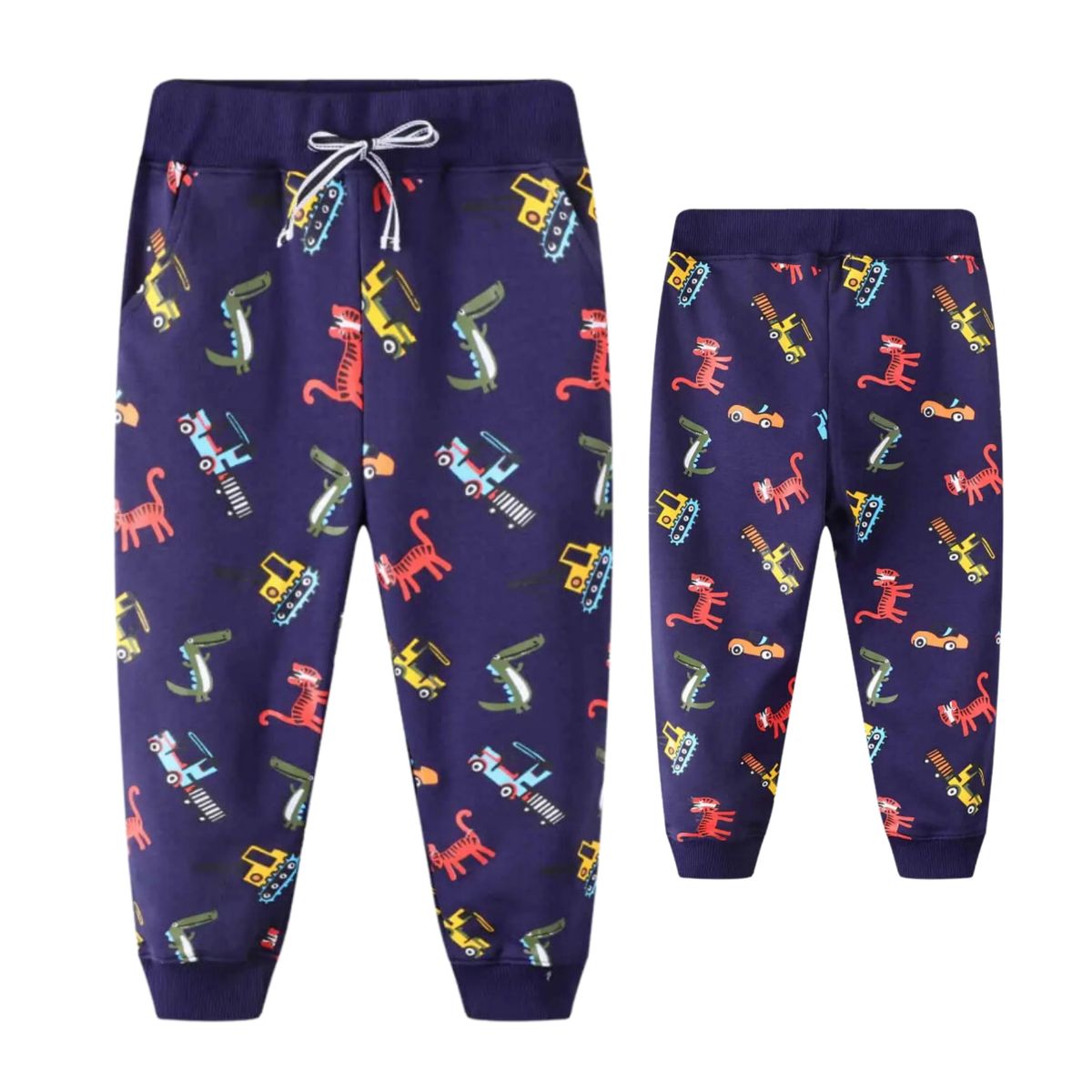 JUMP KIDS - Pantalon Buzo Niño 100% Algodón Tigre Jump Kids