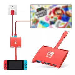 KUANGYE - Dock Hub Portátil Para Nintendo Switch Tv Hdmi