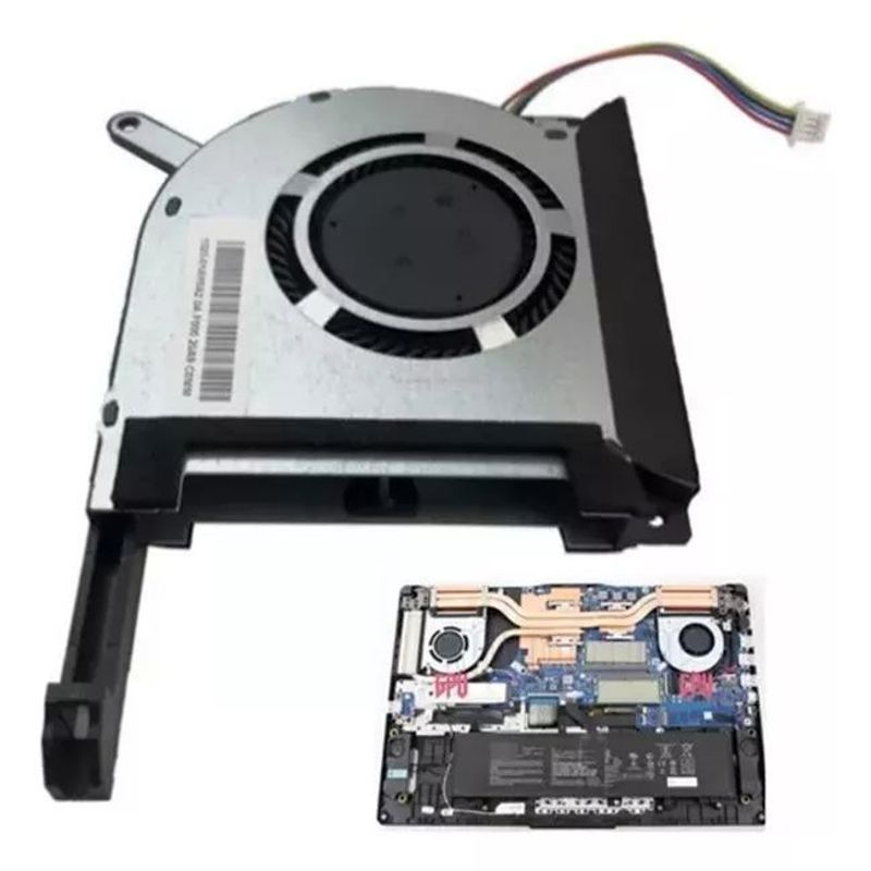 KUANGYE - Ventilador Asus Tuf Lado Gpu A15 F15 Fa506 Fx506 Fx505
