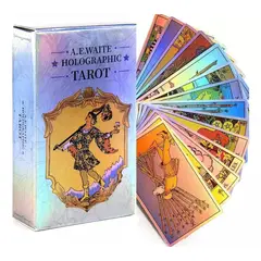 KUANGYE - Tarot Holografico Rider-waite, 78 Cartas Exclusivas