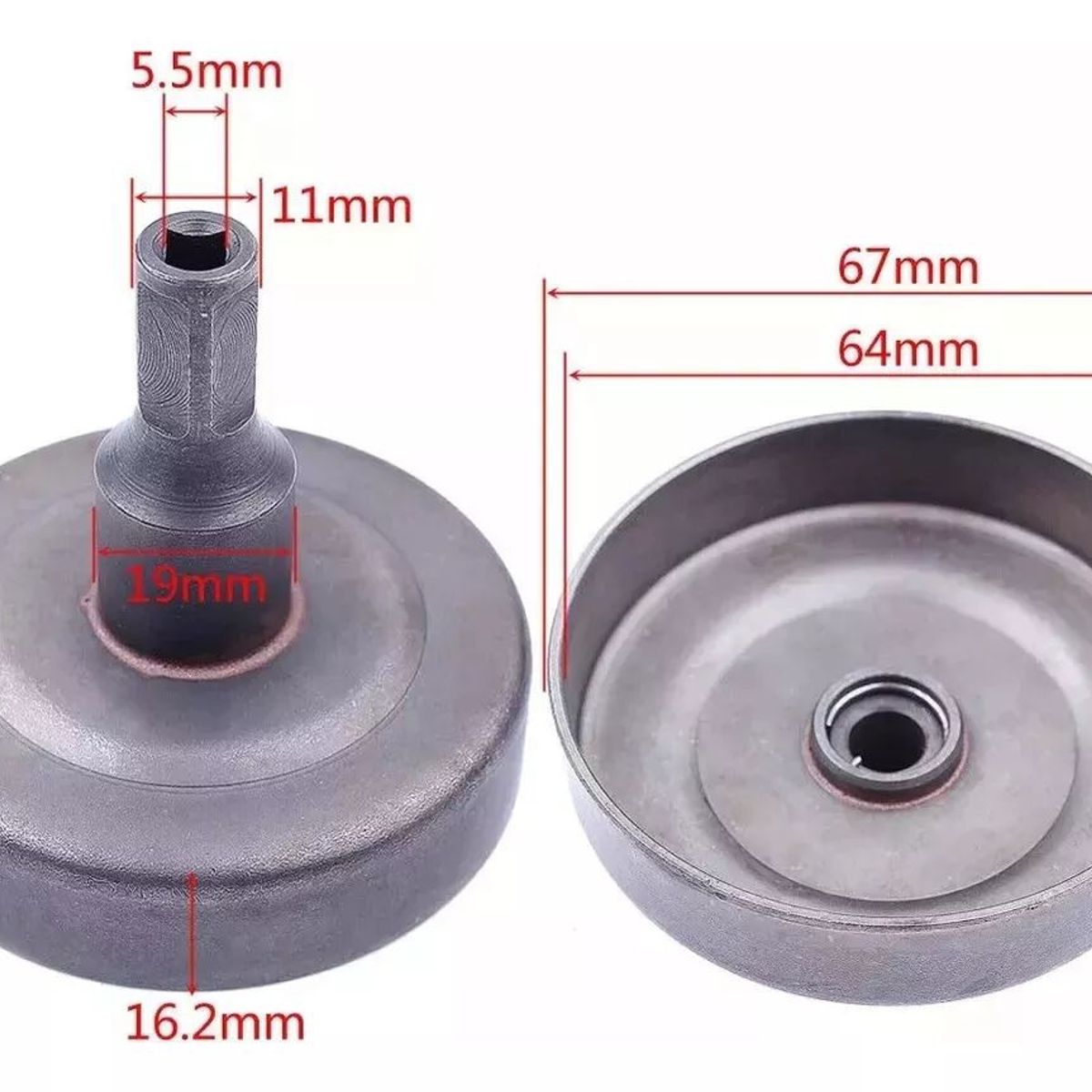 KUANGYE - Embrague Para Orilladora Compatible Con Stihl Fs38 Fs55 Kuangye