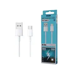 REMAX - Cable Tipo C Carga Rápida Pro 1M RC-163A Original Blanco