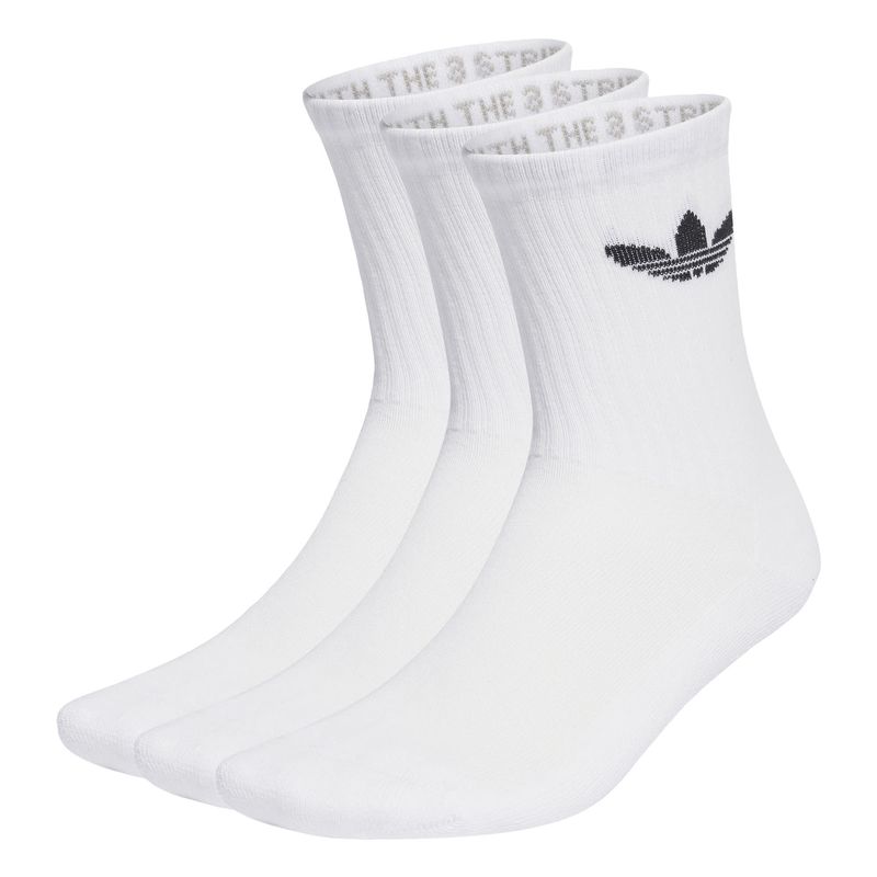 ADIDAS - Calcetines a Media Pantorrilla Trifolio Acolchados 3 Pares