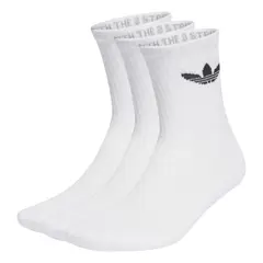 ADIDAS - Calcetines a Media Pantorrilla Trifolio Acolchados 3 Pares
