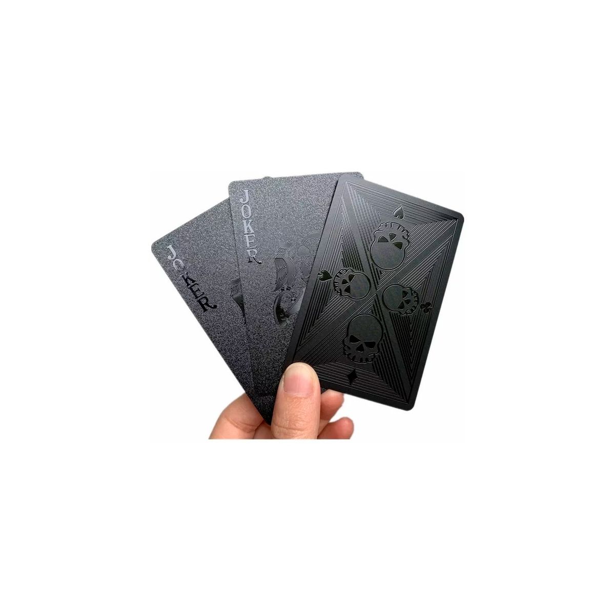 GENERICO - Set De 54 Cartas Doradas Plastificadas Impermeables Poker