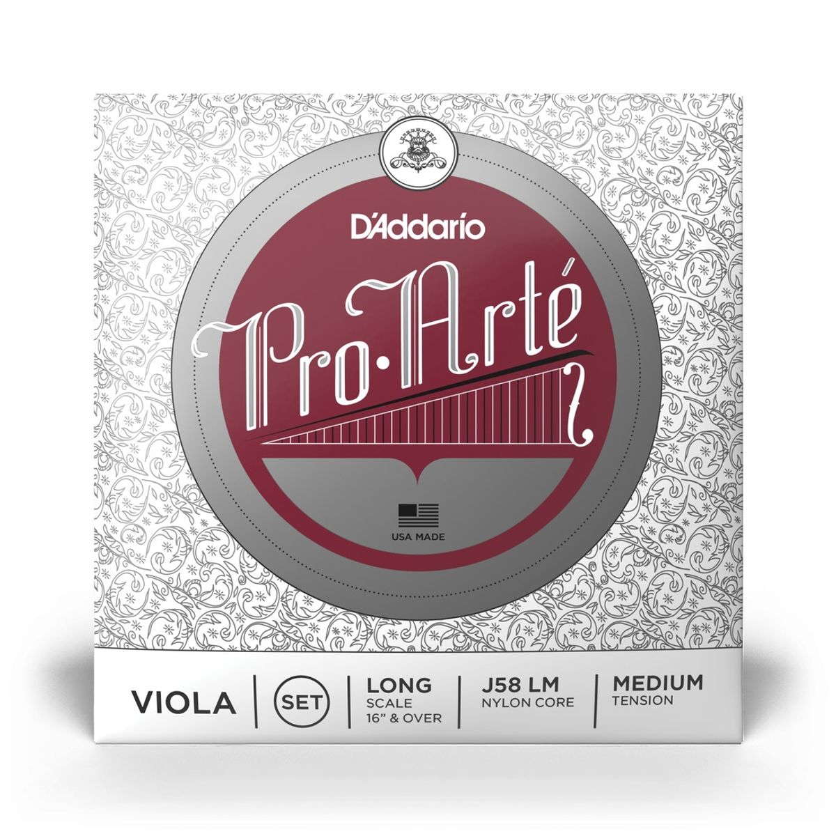 DADDARIO - Set cuerdas Viola Proarte 4/4 Med J58 LM Daddario