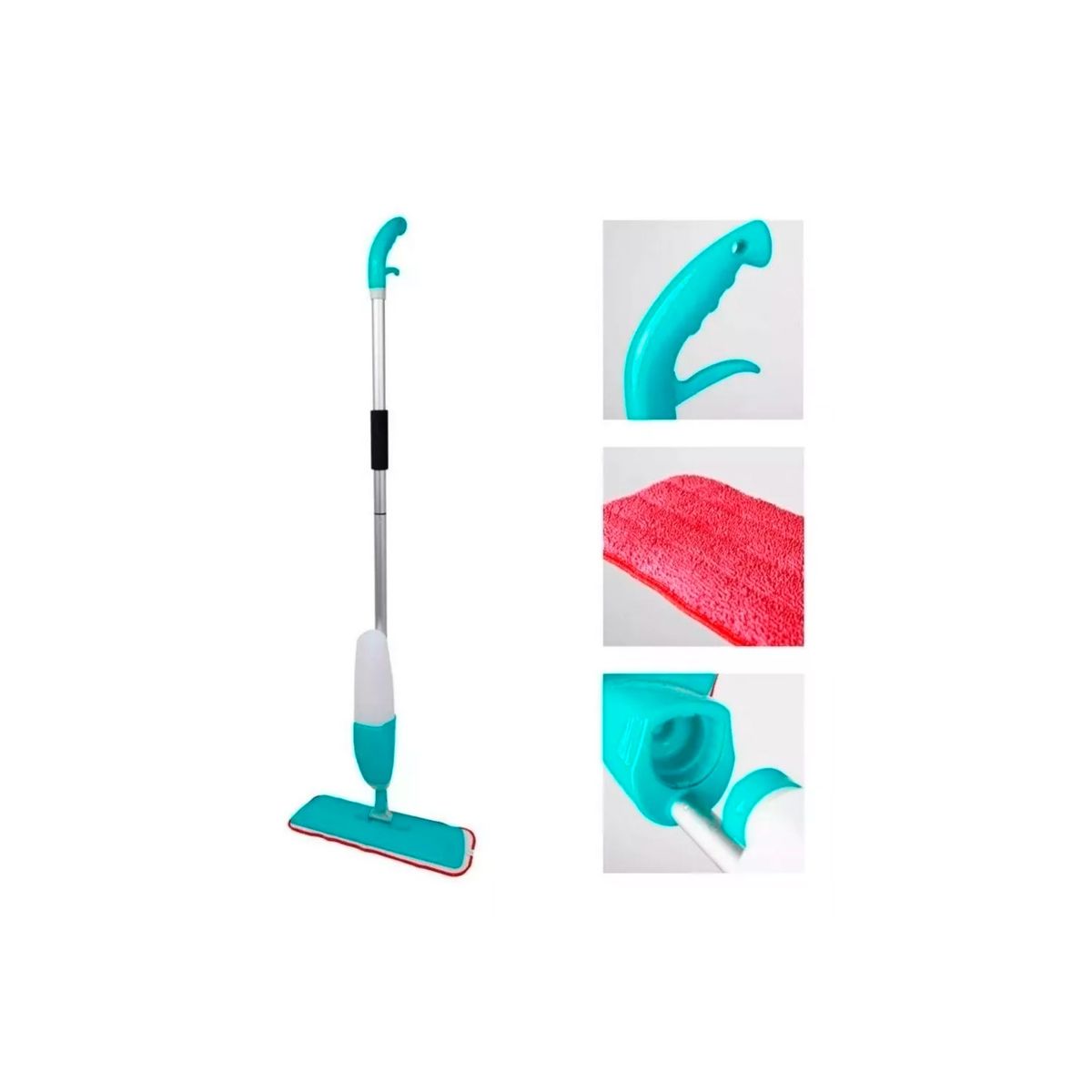 GENERICO - Mopa Limpiador Roceador Spray Trapeador Para Piso  Blanco