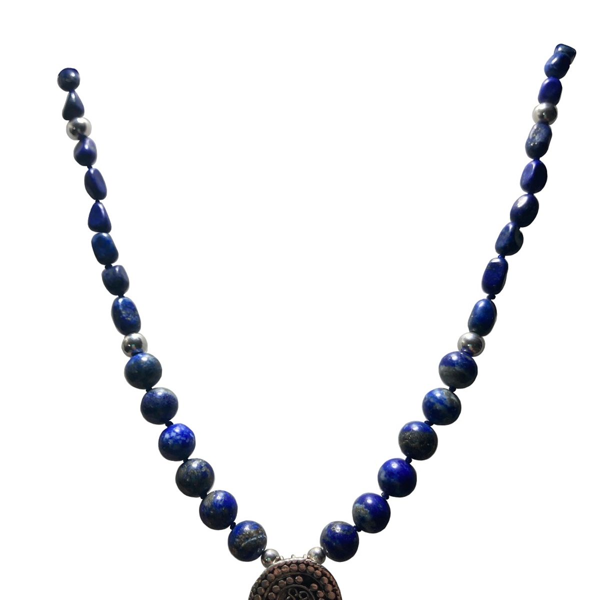 TAETHAI - Collar de plata 925 con Lapislázuli