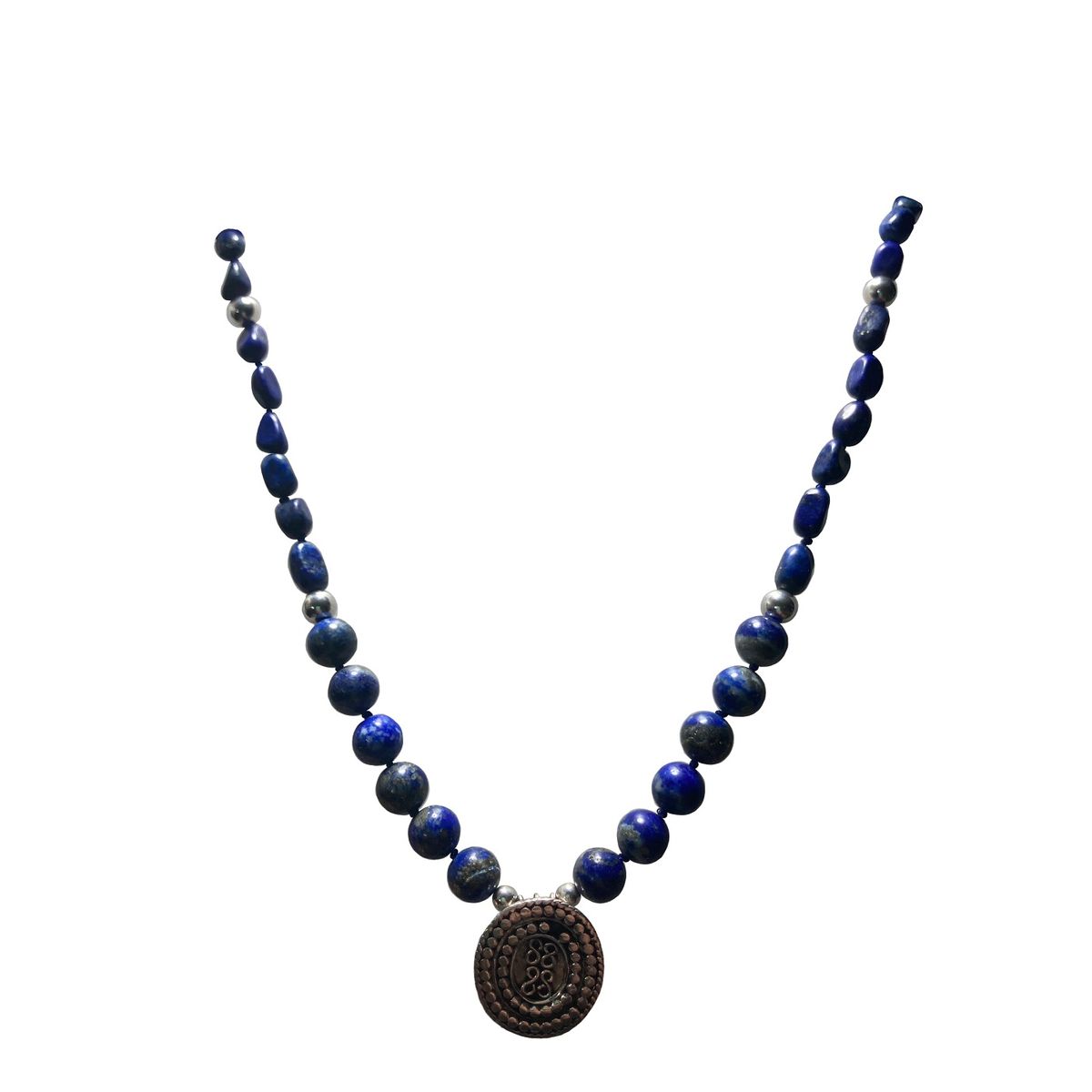 TAETHAI - Collar de plata 925 con Lapislázuli